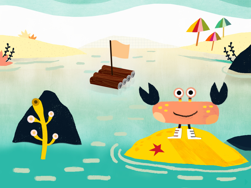 illustration illustrazione animation app ios kids sea educational