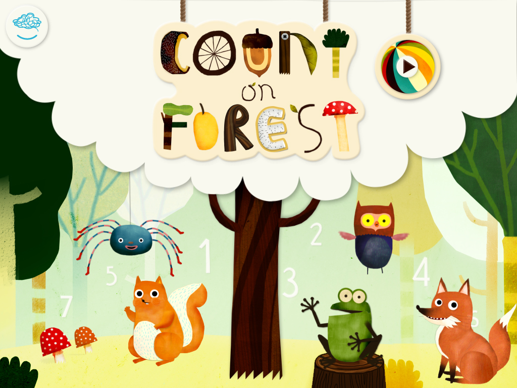 illustration animation illustrazione animazione app kids educational focus little smiling minds ios