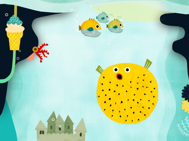elisetta elisa fabris CONTAMARE / Count on Sea illustration illustrazione animation app ios kids sea educational