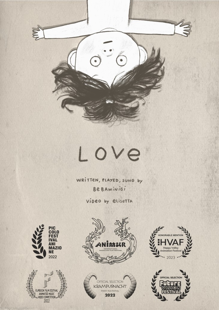 elisetta elisa fabris Love POSTER RGB